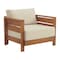 Alaterre Furniture Barton Weather Resistant Patio Outdoor Arm Chair with Stain-Resistant and Fade-Proof Cushions 80-OUTD-WD-CH - alternate 6